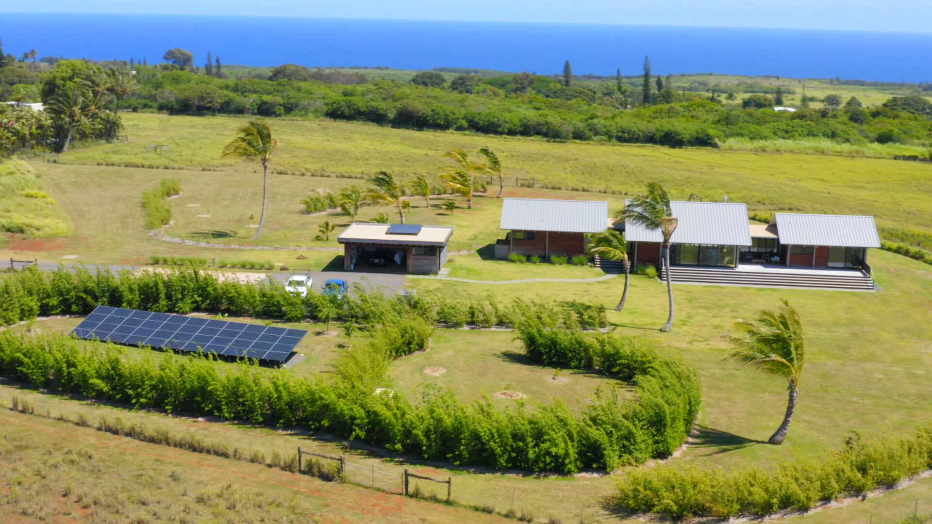 off-grid solar energy system on Maui